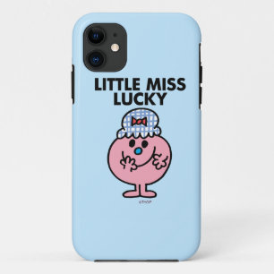 Miss Lucky Hiding haar mond Case-Mate iPhone Case