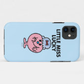 Miss Lucky Hiding haar mond Case-Mate iPhone Case (Achterkant (horizontaal))