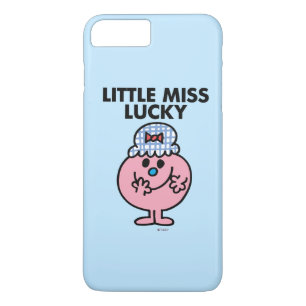Miss Lucky Hiding haar mond iPhone 8/7 Plus Hoesje