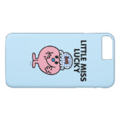 Miss Lucky Hiding haar mond Case-Mate iPhone Case (Achterkant (Horizontaal))