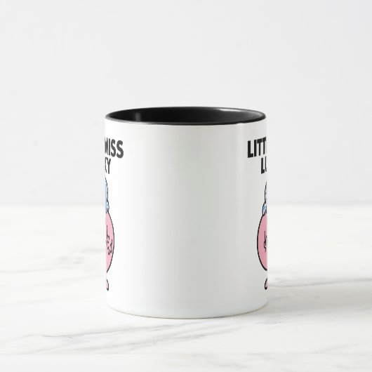 Miss Lucky Hiding haar mond Mok (Midden)