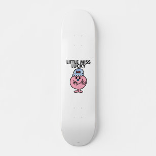 Miss Lucky Hiding haar mond Persoonlijk Skateboard