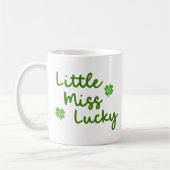 Miss Lucky St Patrick's Day Green Coffee Mu Koffiemok (Links)