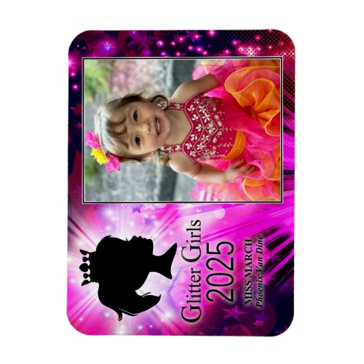 Miss maart 2025 magneet (Verticaal)