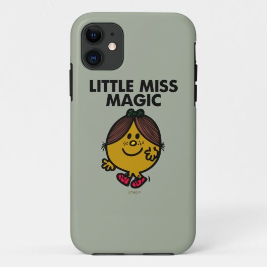 Miss Magic | Zwarte briefing Case-Mate iPhone Case (Achterkant)