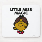 Miss Magic | Zwarte briefing Muismat (Voorkant)