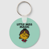 Miss Magic | Zwarte briefing Sleutelhanger (Achterkant)