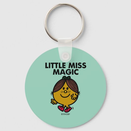 Miss Magic | Zwarte briefing Sleutelhanger (Achterkant)
