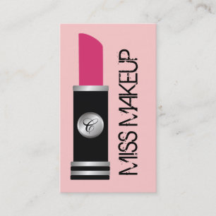 Miss Makeup Pink Visitekaartje