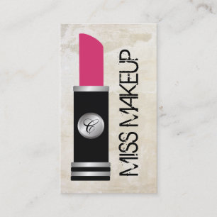 Miss Makeup White Visitekaartje