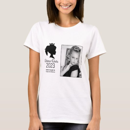 Miss March 2023 T-Shirt (Voorkant)