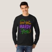 Miss Mardi Gras Funny T-shirt (Voorkant volledig)