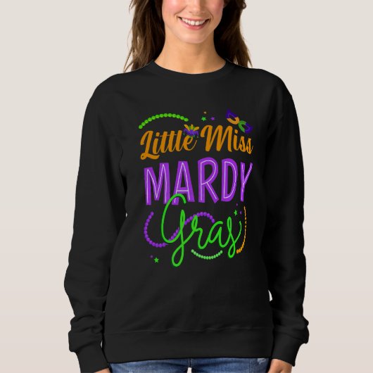 Miss Mardi Gras Funny Trui (Voorkant)