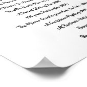 Miss Marple Book List Agatha Christie Bookish Lite Poster (Hoek)