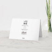 'Miss Marple's Tea Room' - Hartelijk dank Bedankkaart (Achterkant)