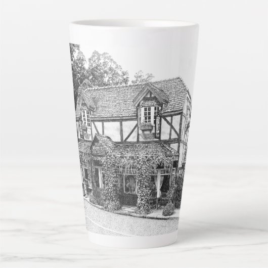 'Miss Marple's Tea Room' - Latte Mok (Voorkant)