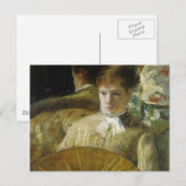 Miss Mary Ellison, Mary Cassatt Briefkaart (Voorkant / Achterkant)