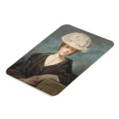 Miss Mary Hickey, 1770 (olie op doek) Magneet (Linkerzijde)