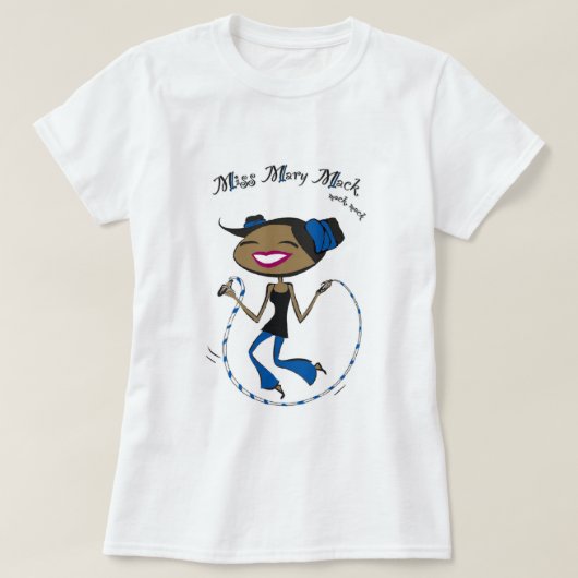 Miss Mary Mack T-shirt (Design voorkant)