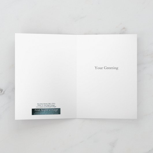 Miss Mary Moore Kaart (Binnen)