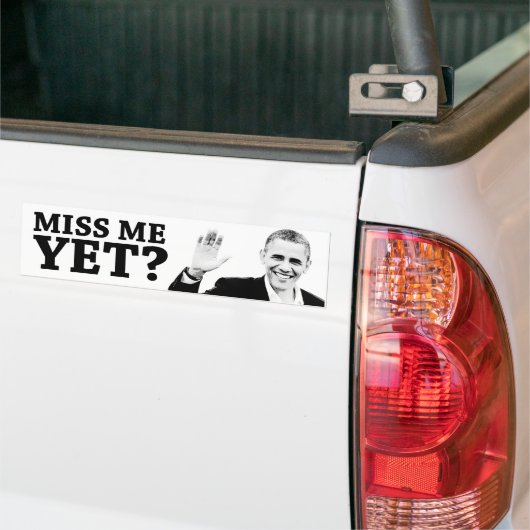 Miss me al? bumpersticker (Op Truck)