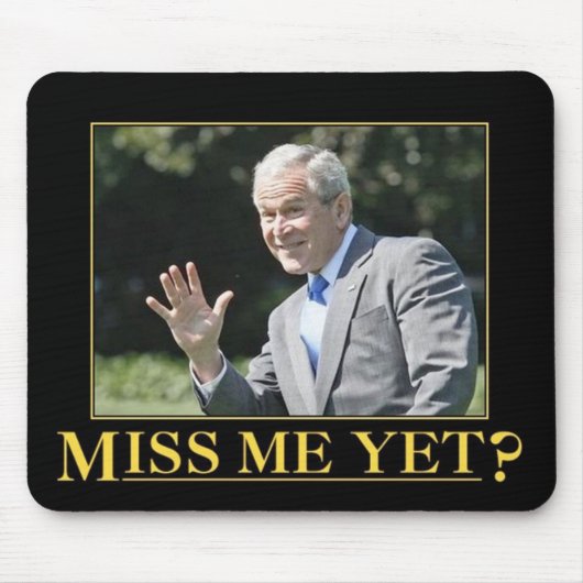 Miss me al?  Mousepad Muismat (Voorkant)