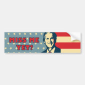 Miss Me Toch Billboard Bumpersticker (Voorkant)