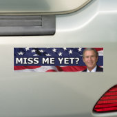 Miss me toch? bumpersticker (Op auto)