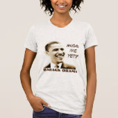 "Miss me toch?" en "Barack Obama" met Obama Graphi T-shirt (Voorkant)