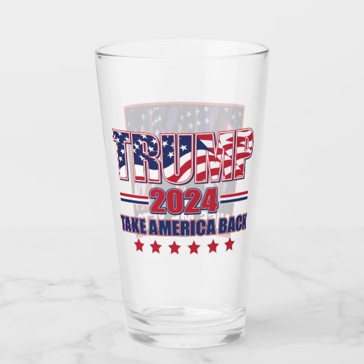 Miss Me Toch - Trump 2024 Glas (Voorkant)