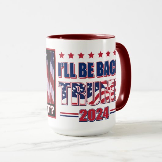 Miss Me Toch - Trump 2024 Mok (Voorkant rechts)