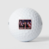 Miss-Me-Toch-Trump Golfballen (Voorkant)