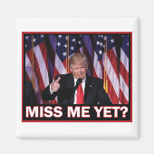 Miss-Me-Toch-Trump Magneet (Voorkant)