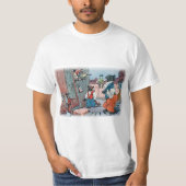 Miss Meadows heeft haar hoofd uit het raam gezet T-shirt (Voorkant)