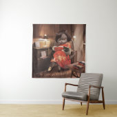 Miss Meow -  kattenleestijd Wandkleed (In situ)