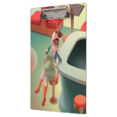 Miss Meow - Late Night Bar Series Klembord (Links)