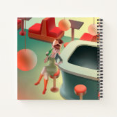 Miss Meow - Late Night Bar Series Notitieboek (Achterkant)