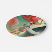 Miss Meow - Late Night Bar Series Papieren Bordje (Gekanteld)