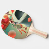 Miss Meow - Late Night Bar Series Tafeltennisbatje (Zijkant)