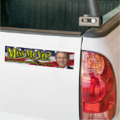Miss mij toch? bumpersticker (Op Truck)
