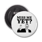 Miss mij toch? button flesopener (Voorkant)