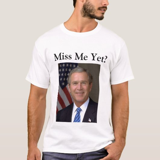 Miss mij toch? George Struik T-shirt (Voorkant)