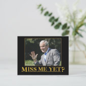 Miss mij toch? George W. Struik Briefkaart (Staand voorkant)