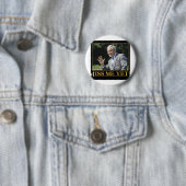 Miss mij toch? George W. Struik Ronde Button 5,7 Cm (In situ)