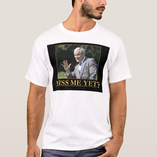 Miss mij toch? George W. Struik T-shirt (Voorkant)