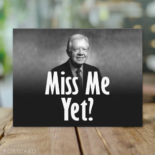 Miss mij toch? Jimmy Carter Briefkaart