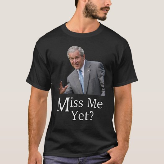 Miss mij toch? t-shirt (Voorkant)