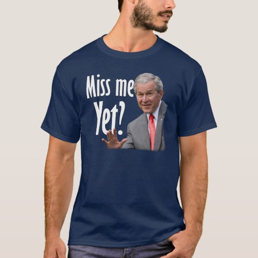 Miss mij toch? Tea Party - Anti-Obama T-shirt (Voorkant)
