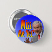 Miss mij toch? Tea Party Button (Voorkant /achterkant)