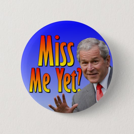 Miss mij toch? Tea Party Favoriate Ronde Button 5,7 Cm (Voorkant)